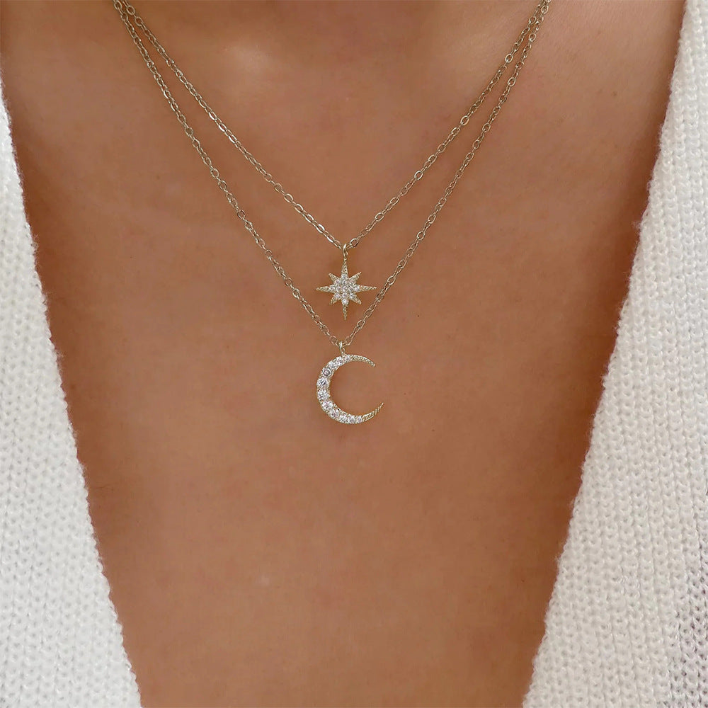 Star & Moon Necklace