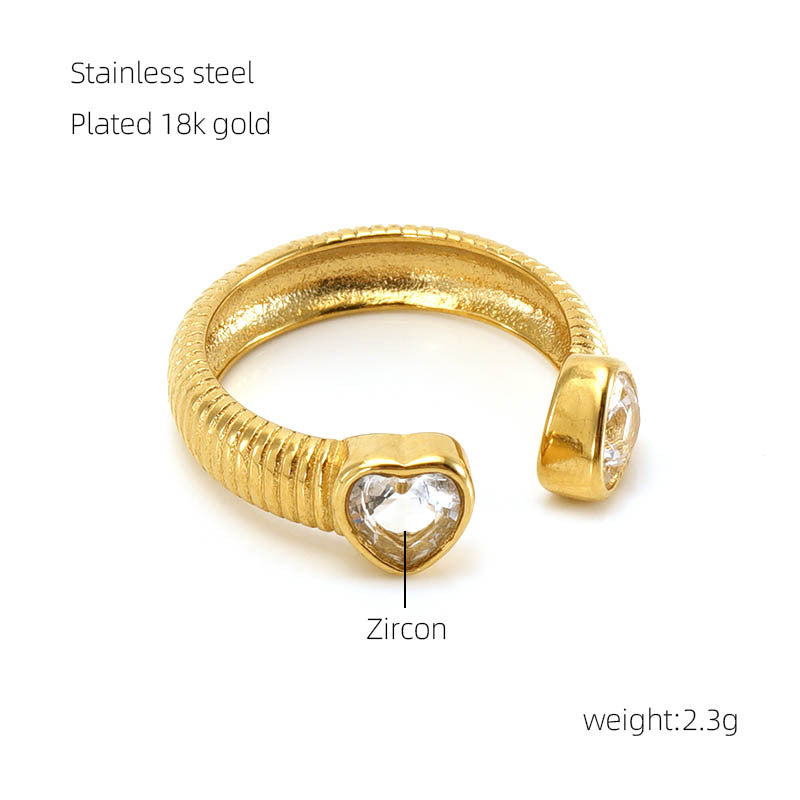 Fashion Gold Diamond RIng