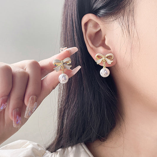 Cute Ribbon Earring